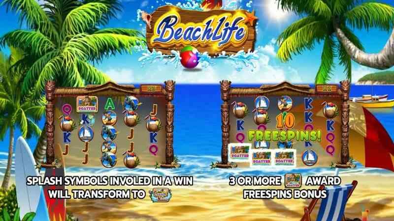 สล็อตเว็บตรง BEACH LIFE